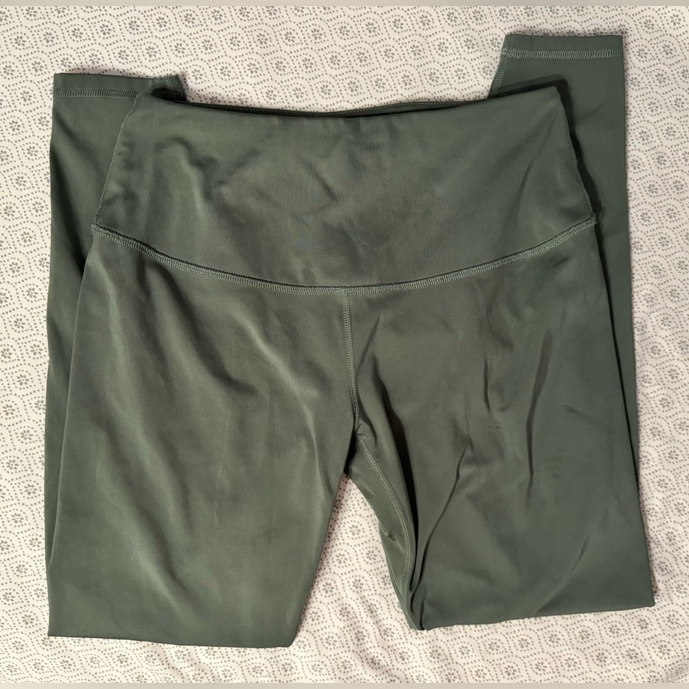 MyProtein Green High-Waisted Leggings